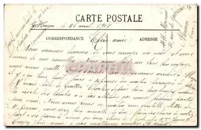 Caen — Vue prise du Château — LL. — n°79 — Verso