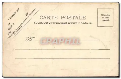 Luchon — Catedral de São Bertrand — V.P. Paris No 14 — Verso