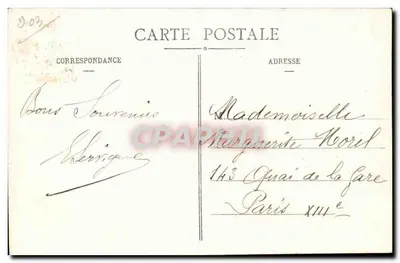 Vichy — Terrasse kasyna — wydawca anonimowy, nr 619 — Rewers