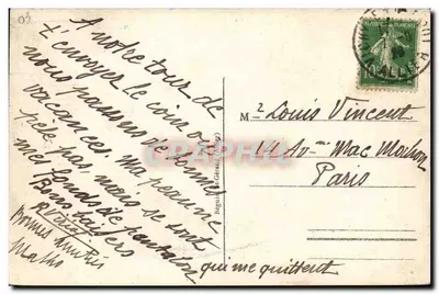 Vichy - O Salão — editor Ideal, n° 330 — Verso