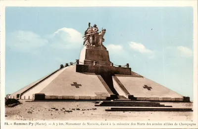 Somme-Py (Marne) — Monumento de Navarin — editor POL, n° 54