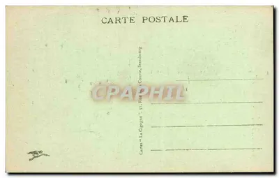 La Bresse — Statua Matki Bożej — nr 1574 — Rewers