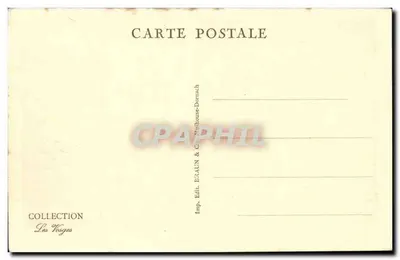 Vale dos lagos de Retournemer e Longemer — Coleção Les Vosges — n° 1235 — Verso