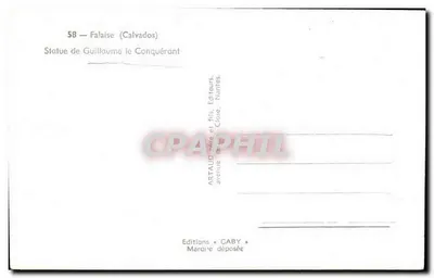 Falaise (Calvados) — Statua Wilhelma Zdobywcy — Saby — Rewers