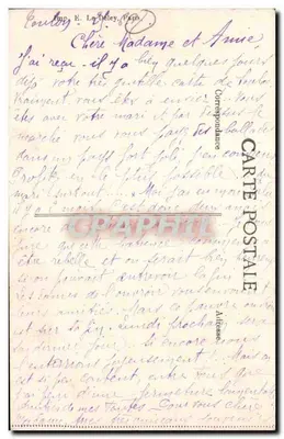 TOULON — A Catedral — Editor E. Le Deley, Paris, n° 2395 — Verso