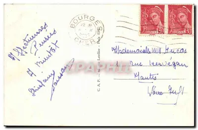 Bourges — Katedra — Wschodnie Wejście — LL.14 — Rewers