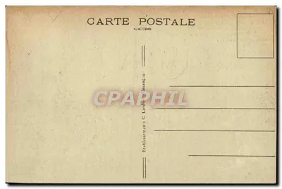 Castelo da Torre - Usina elétrica de Sainte-Foy - Editor C. Lande — Verso