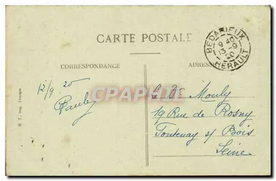 Montpellier — Szkoła Medycyny — n° 436 — Rewers