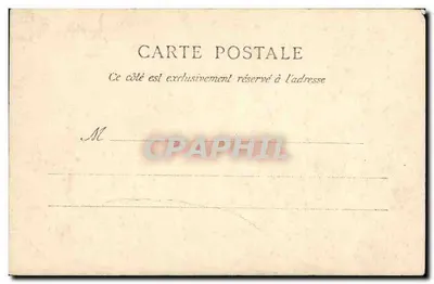 Rouen — Alta Torre Velha — De estilo Renascentista — A Bilhete postal antigo Paris, n°2040 — Verso