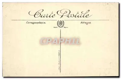 See Bourget und die P.-L.-M.-Linie — LL. — Verlag: LEVI FILS & Cie, PARIS — Nr. 38 — Rückseite