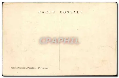 Perpignan (Pyr. Orient) - Castillet i Quai Sadi-Carnot — Rewers