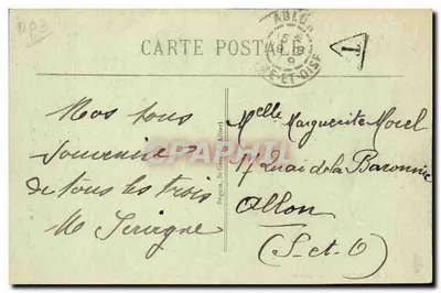 Vichy - Kasyno — wydawca Vichy, nr 1158 — Rewers