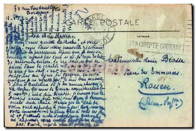 Bordeaux — Chiesa di San Michele — R.P., Parigi — Verso