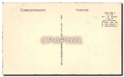 Chamonix — Hotel Montenvers i Aiguille du Dru — I.L. — Rewers
