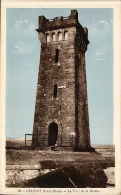 Belfort (Haut-Rhin) — Torre da Miotte — E. Karrer, fot. edit. Belfort, n°10