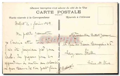 Belfort (Haut-Rhin) — Torre da Miotte — E. Karrer, fot. edit. Belfort, n°10 — Verso