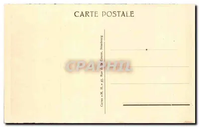 Belfort — Plac Corbis — Widok na rzekę La Savoureuse i most Carnot — Rewers