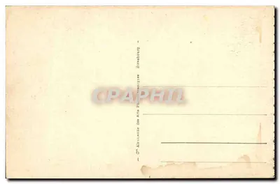 Bagnères-de-Bigorre - A Praça dos Termas — editoria C° Albuclenca des Arts Photographiques — Verso