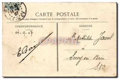 Orléans — Teatro e Cattedrale — Edit. H. Levrrier, Lib. Orléans — Verso