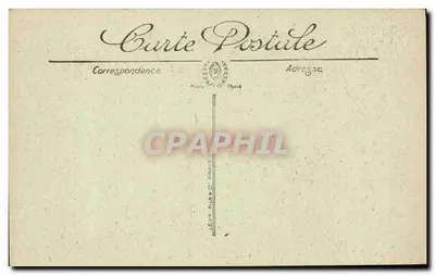 Montargis — De abtsschacht van de kerk — Lévy Frères, Parijs — Achterkant