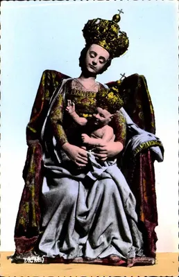 Nossa Senhora de Buglose (Landes) — A Estátua Milagrosa — Clichés d'Art VIGNES
