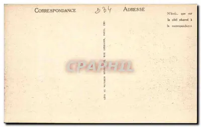 Caux — Palace Hôtel — LL. — n°5 — Verso