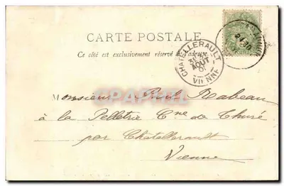 Padirac - A Oficina do Abismo (Visão tirada a 15° de profundidade) — O Lote Ilustrado, editor Armand Vié, Lib. Baudel, St-Céza (Lote), n°91 — Verso