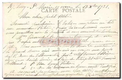 Statua Najświętszej Maryi Panny - Tabernakol XIV wieku — Sainte-Marie-sur-Mer — Wnętrze Kościoła — Rewers