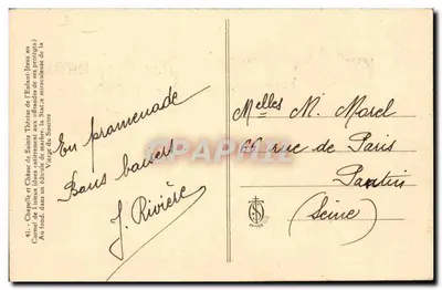 Kapelle van heilige Thérèse van het Kind Jezus — n°41 — Achterkant