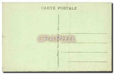 Reims — Katedra, Teatr i Sąd Rejonowy przed wojną — Wydawnictwo 'Reims-Cartes-postales' Reims — Rewers