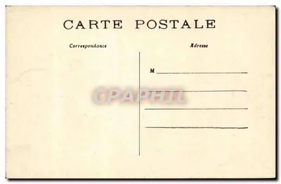 Paris — Boulevard de la Madeleine — J.H. n°520 — Verso