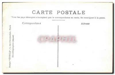 Paris — A Torre Eiffel — Estrelas, Paris — Verso