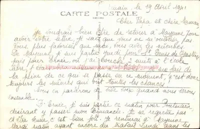 Pontmain (Mayenne) — Wnętrze Bazyliki — Gaby, n°9 — Rewers