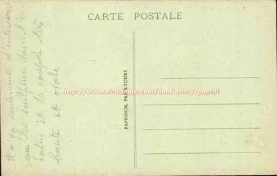 Castelo de BLOIS (L.-et-C.) - A Fachada Interna de Gaston d'Orléans - A. P. — Verso
