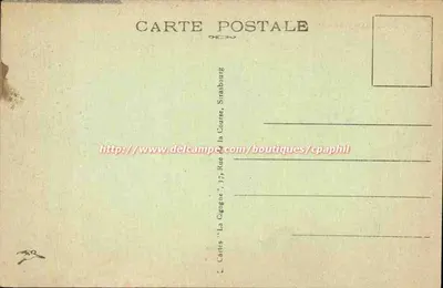 Besançon-les-Bains — Quai Vauban — Éditeur : Cartes 'La Cigogne', Strasbourg — Verso