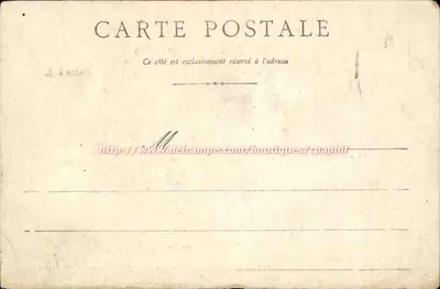 Vale da Loue - MOUTHIER - A Fábrica e o Rochedo da Tourneille — Verso