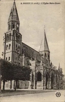 Poissy (S.-et-O.) - A Igreja Nossa Senhora