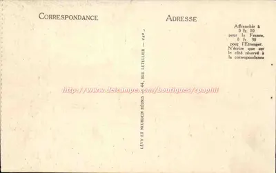 La Rochelle — Dziedziniec Urzędu Miasta — LL — nr 115 — Rewers
