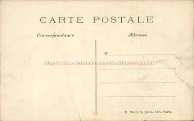 Abadia dos Vaux-de-Cernay — A Fonte — E. M. — Verso