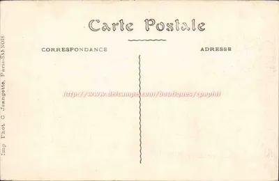 Montpellier — O Castelo da Água — Imp. Fot. C. Jeanette, Paris-Sannois — Verso