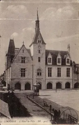 Libourne - O Hôtel-de-Ville - BR - 4027
