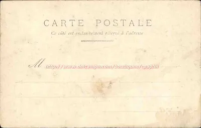 Bordeaux 2. Porta Saint-Julien — editor Picot — Verso