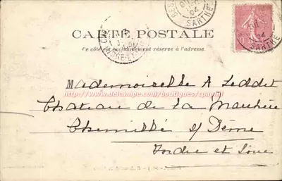 टोर्डो (L.-et-C.) — ला वॉइट के किला — नदी के ऊपर का दृश्य — पीछे