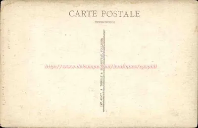 Ménars (L.-et-C.) — Castelo - Fonte Pompadour — Ed. Bury, Epic. — Verso