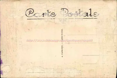 Loches — Królewski Zamek i Drzwi Cordeliers — A. P. (n°78) — Rewers