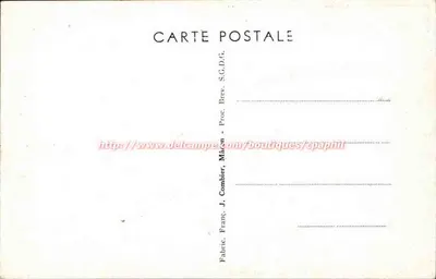 Châteauroux — Kościół św. Andrzeja — Wydawca Delcampe — Rewers
