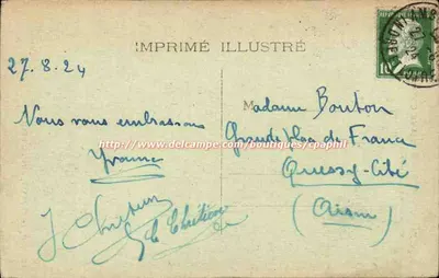 Châteaurenault — Ingresso al Castello, Porta dell'Orologio — Delcampe — Verso