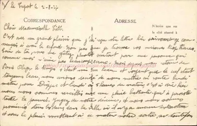 Le Tréport - Il Porto e la Scogliera — LL, n°76 — Verso