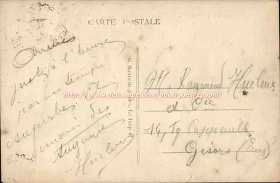 Le Tréport — Algemene uitzicht richting Mers — G. B. — Achterkant