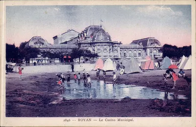 Royan — Le Casino Municipal — Impr. A.D.I.A. de St-Roch